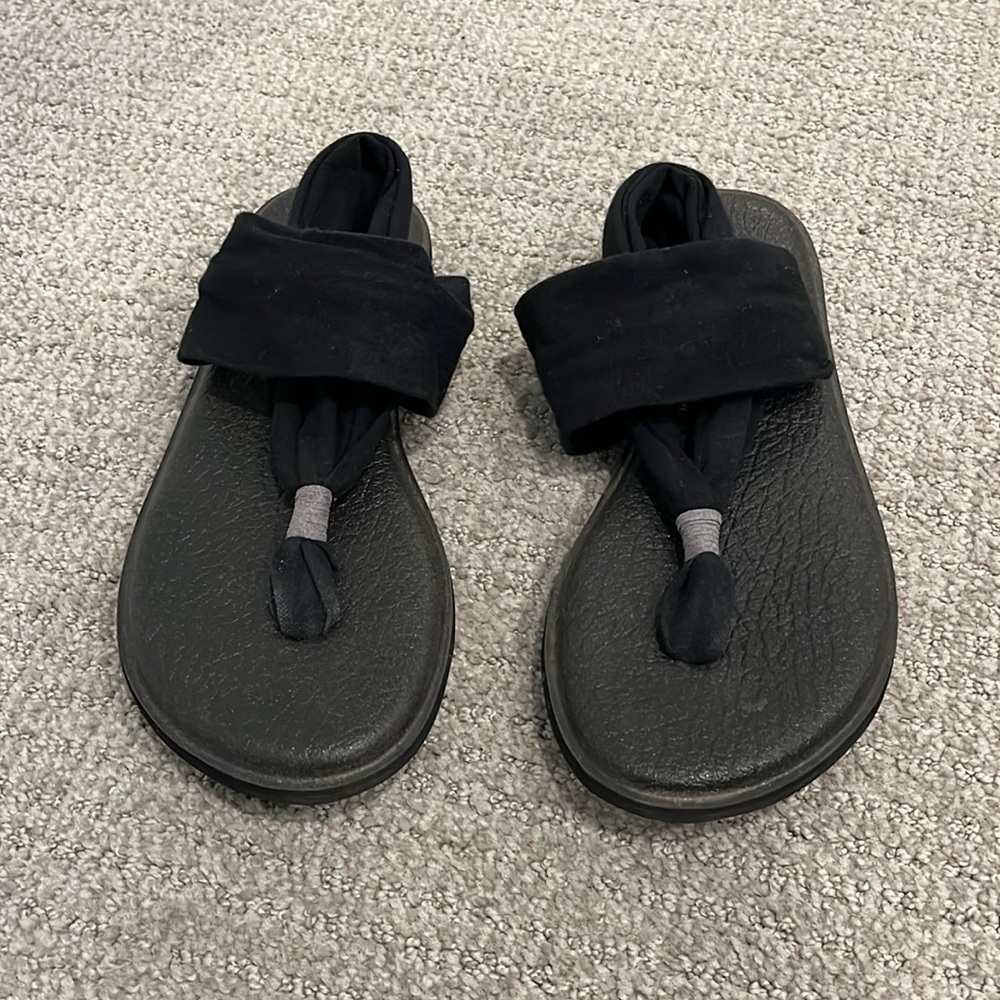 Sanuk Yoga Sling 2 Sandal in Black